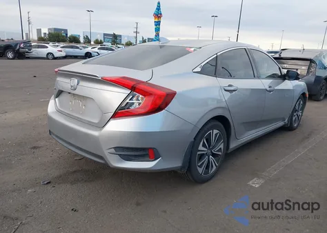 2018 Honda Civic Ex-L z USA, uszkodzony, nr VIN JHMFC1F76JX035063